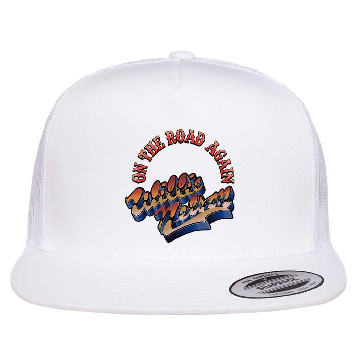 W.I.L.L.I.E Nelson On The Road Again Flatbill Hat