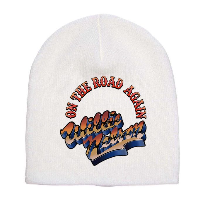 W.I.L.L.I.E Nelson On The Road Again Short Acrylic Beanie