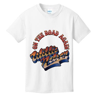 W.I.L.L.I.E Nelson On The Road Again Kids T-Shirt