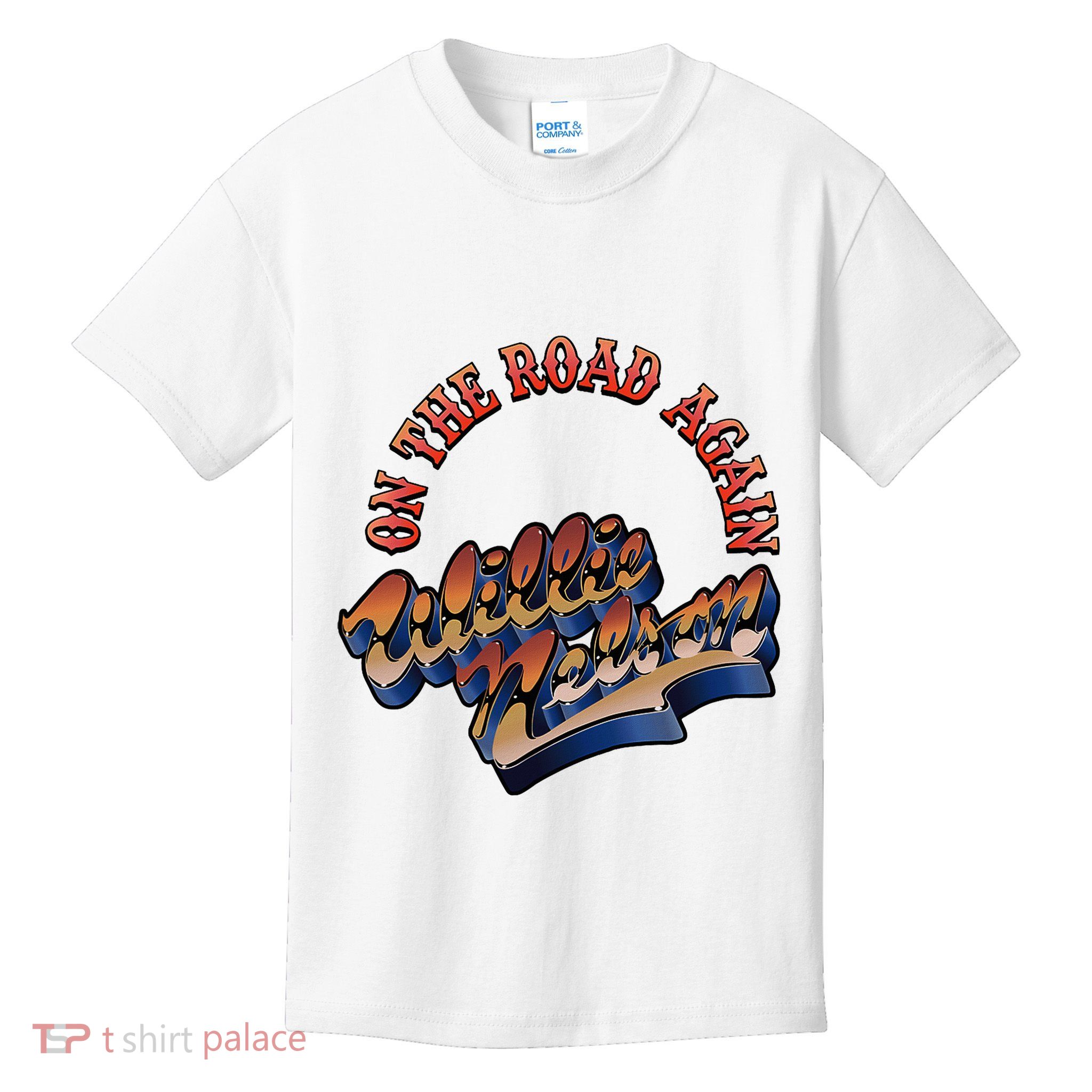 W.I.L.L.I.E Nelson On The Road Again Kids T-Shirt