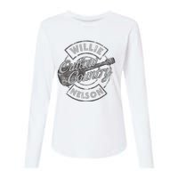 W.I.L.L.I.E Nelson Outlaw Country Womens Cotton Relaxed Long Sleeve T-Shirt