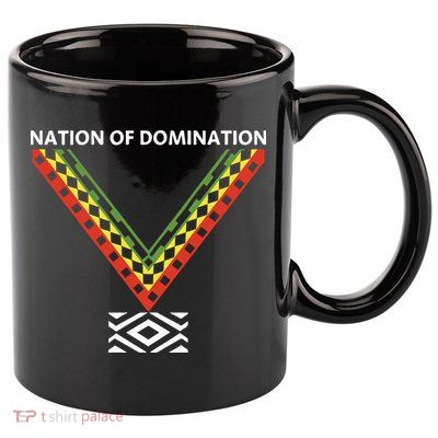 Wrestling Nation Of Domination 11oz C Handle Ceramic Mug