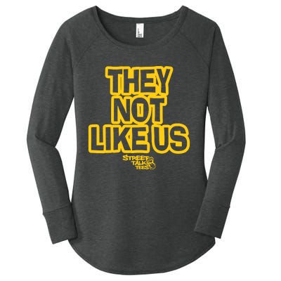 Wild N Out They Not Like Us Women's Perfect Tri Tunic Long Sleeve Shirt