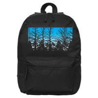 Wildlife Nature Outdoor Forest Trees Nature 16 in Basic Backpack