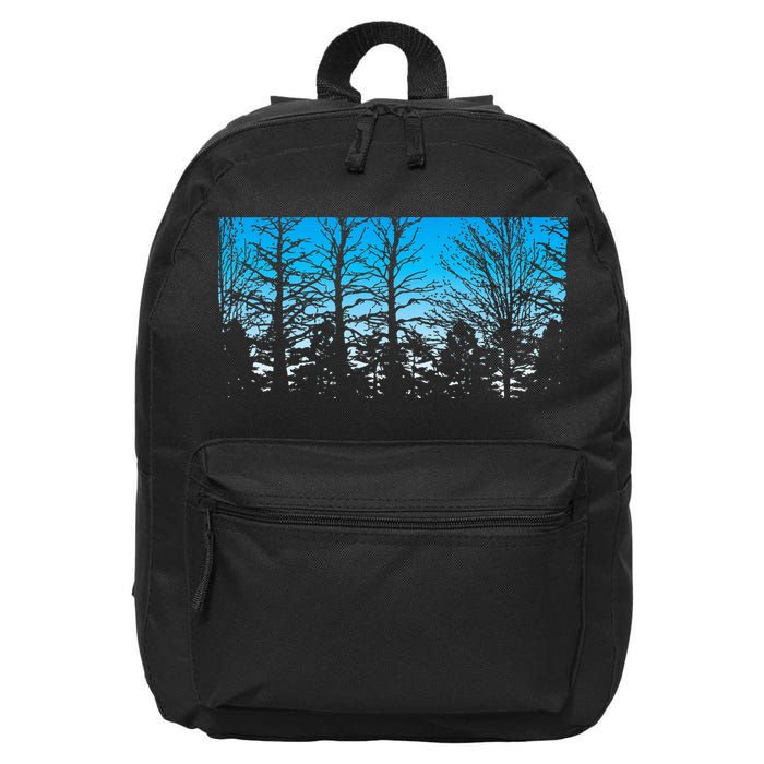 Wildlife Nature Outdoor Forest Trees Nature 16 in Basic Backpack