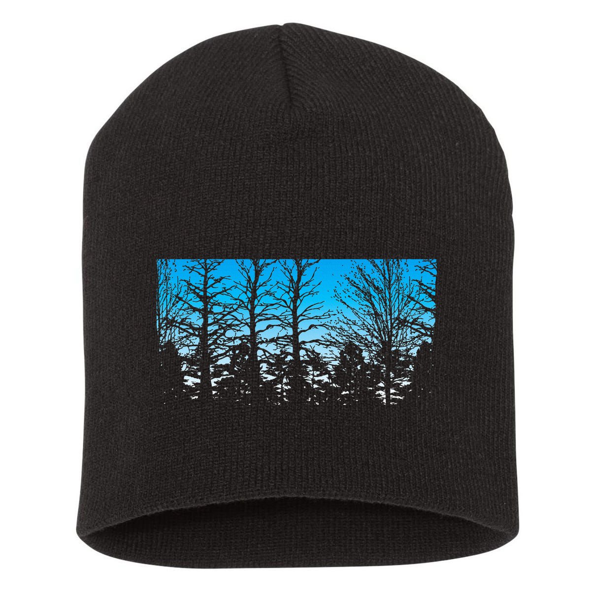Wildlife Nature Outdoor Forest Trees Nature Short Acrylic Beanie