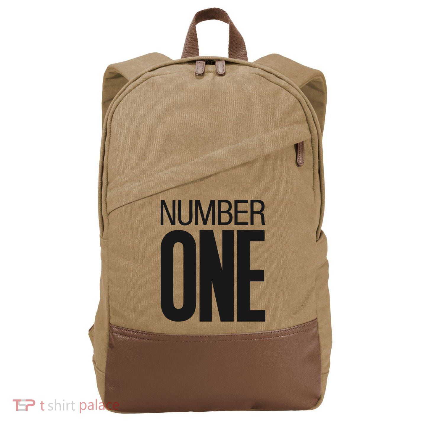 Wham Number One Cotton Canvas Backpack