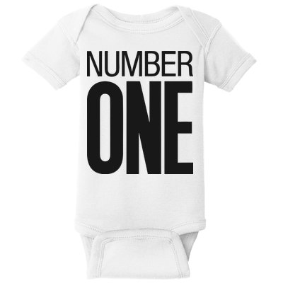 Wham Number One Baby Bodysuit