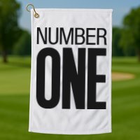 Wham Number One Golf Towel