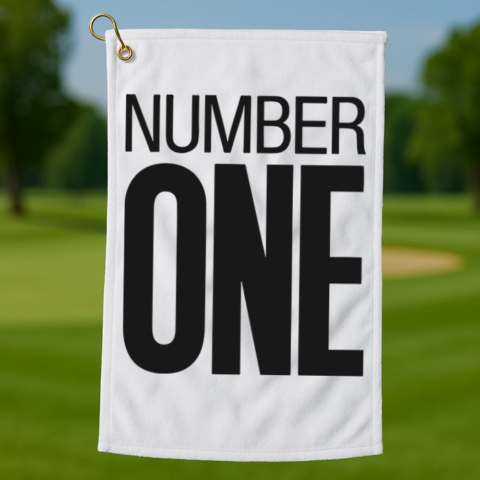 Wham Number One Golf Towel