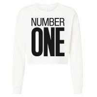 Wham Number One Cropped Pullover Crew