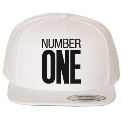 Wham Number One Wool Snapback Cap