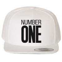 Wham Number One Wool Snapback Cap