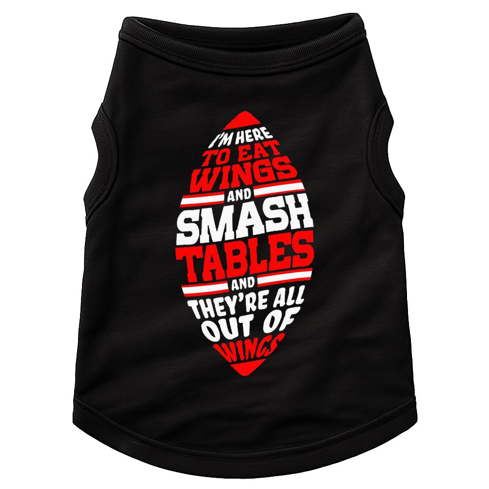 Western Ny Pride Eating Wings Smashing Tables Doggie Tank