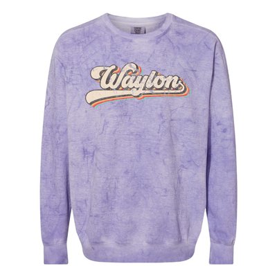 W.A.Y.L.O.N Name Personalized Colorblast Crewneck Sweatshirt