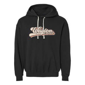 W.A.Y.L.O.N Name Personalized Garment-Dyed Fleece Hoodie