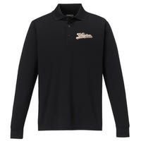 W.A.Y.L.O.N Name Personalized Performance Long Sleeve Polo