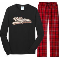 W.A.Y.L.O.N Name Personalized Long Sleeve Pajama Set