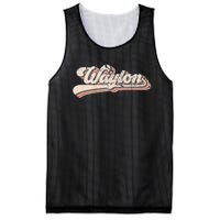 W.A.Y.L.O.N Name Personalized Mesh Reversible Basketball Jersey Tank