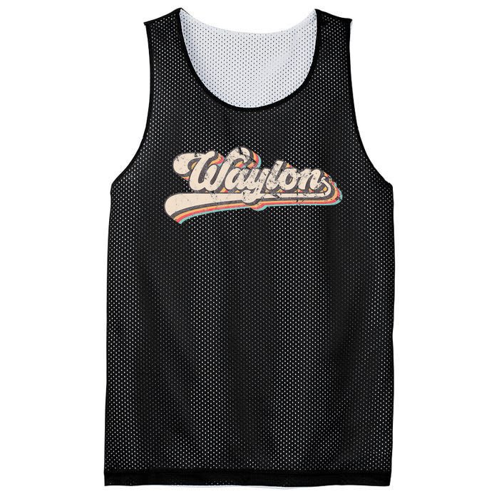 W.A.Y.L.O.N Name Personalized Mesh Reversible Basketball Jersey Tank