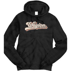 W.A.Y.L.O.N Name Personalized Tie Dye Hoodie