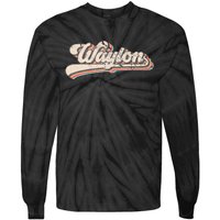 W.A.Y.L.O.N Name Personalized Tie-Dye Long Sleeve Shirt