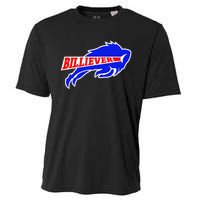 Western Ny Pride Blue And Red Buffalo Cooling Performance Crew T-Shirt