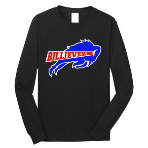 Western Ny Pride Blue And Red Buffalo Long Sleeve Shirt