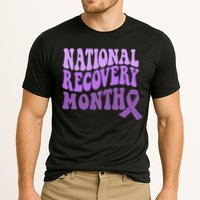 Warrior National Recovery Month Addiction Recovery Awareness Cooling Performance Crew T-Shirt