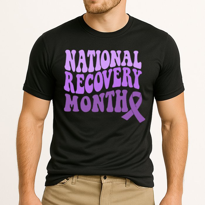 Warrior National Recovery Month Addiction Recovery Awareness Cooling Performance Crew T-Shirt