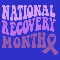 Warrior National Recovery Month Addiction Recovery Awareness T-Shirt