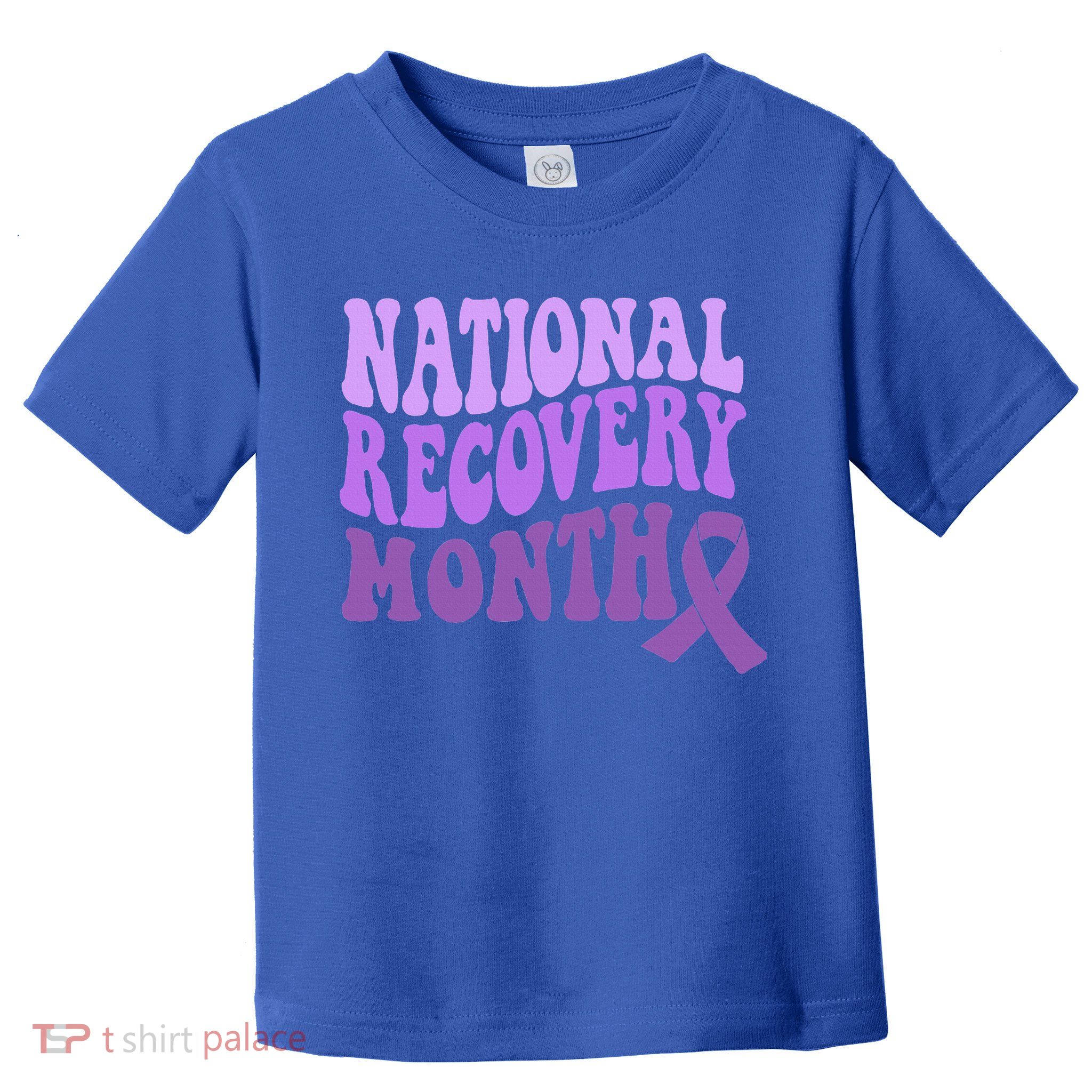 Warrior National Recovery Month Addiction Recovery Awareness Toddler T-Shirt