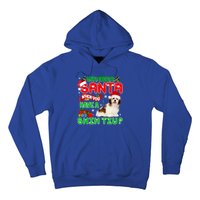 Who Needs Santa When You Have A Shih Tzu Santa Xmas Pajama Great Gift Hoodie