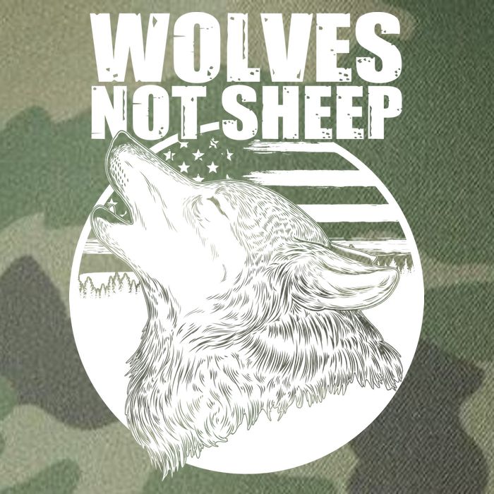 Wolves Not Sheep Legacy Tie Dye Trucker Hat