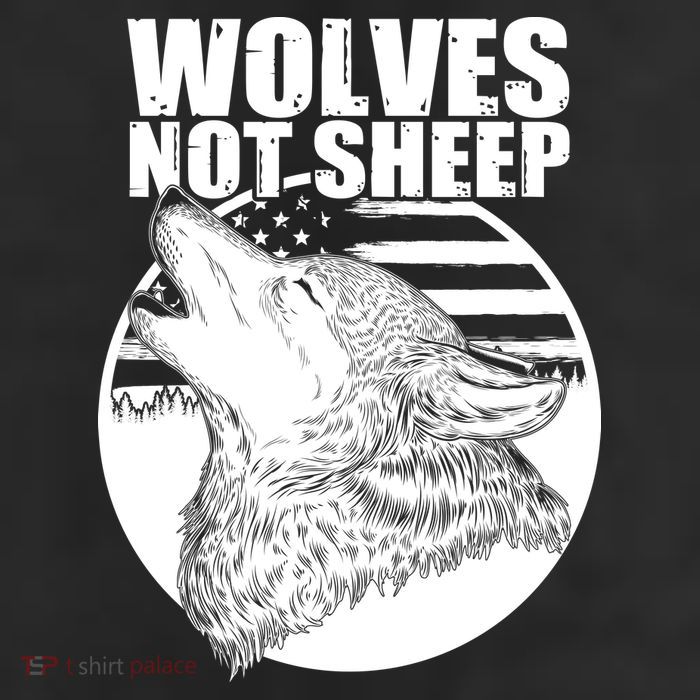 Wolves Not Sheep Cool Comfort Performance Bucket Hat
