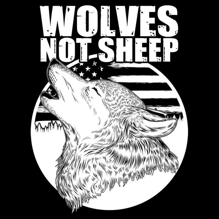 Wolves Not Sheep City Backpack