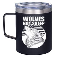 Wolves Not Sheep 12oz Stainless Steel Coffee Mug