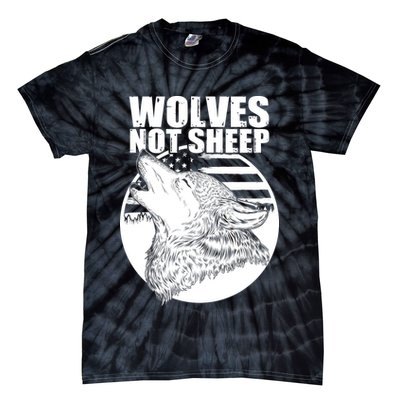 Wolves Not Sheep Tie-Dye T-Shirt