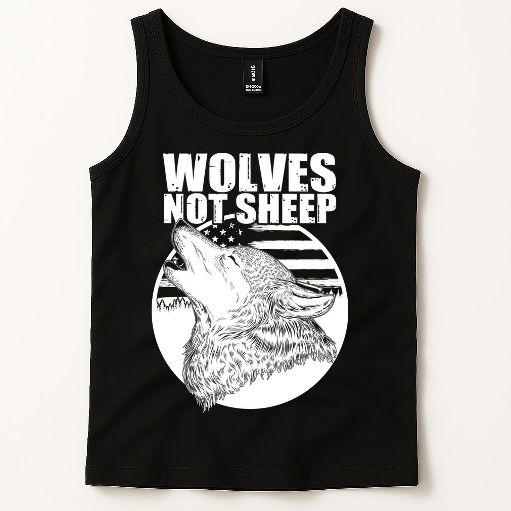 Wolves Not Sheep Tank Top
