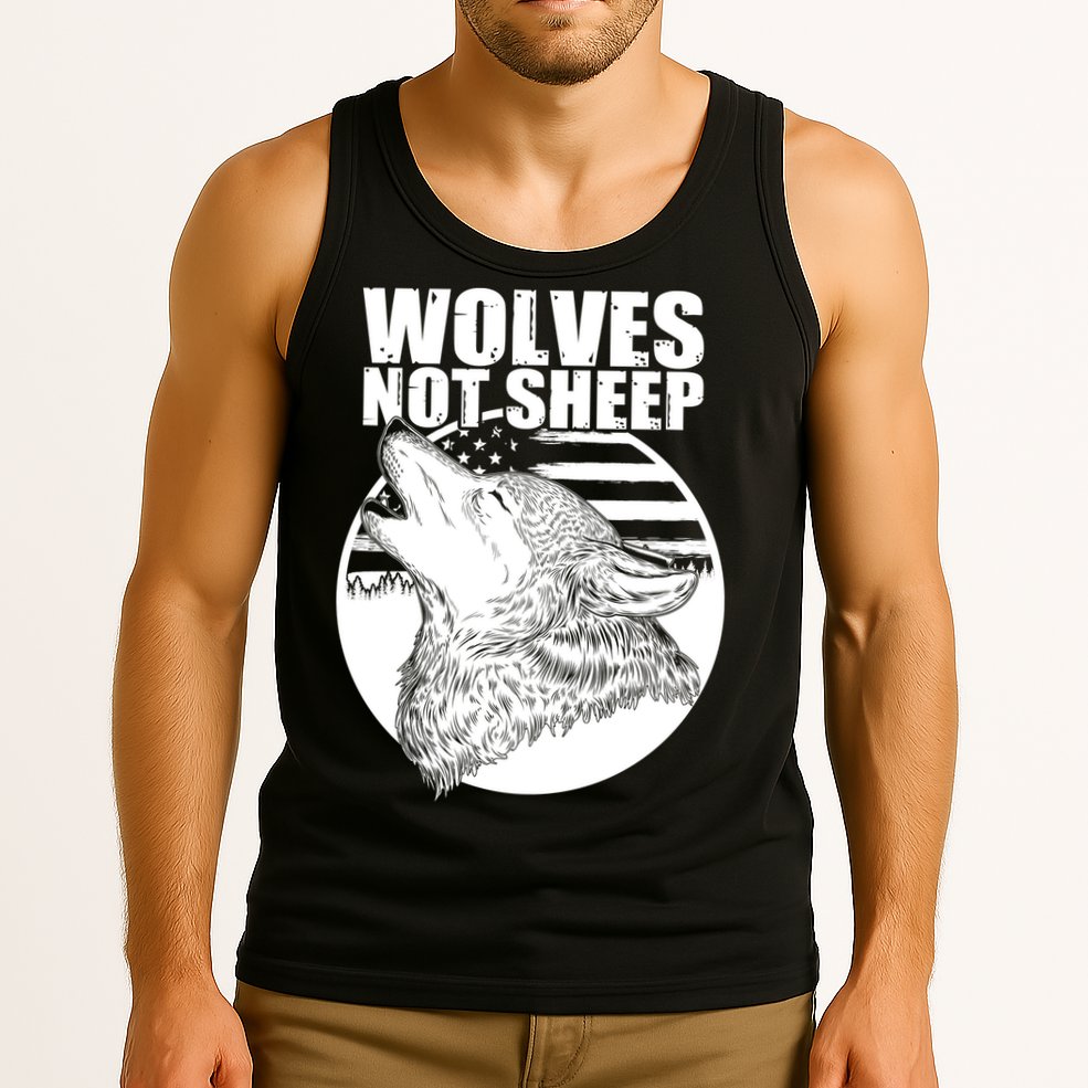 Wolves Not Sheep Tank Top
