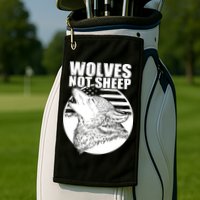Wolves Not Sheep Golf Towel