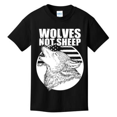 Wolves Not Sheep Kids T-Shirt