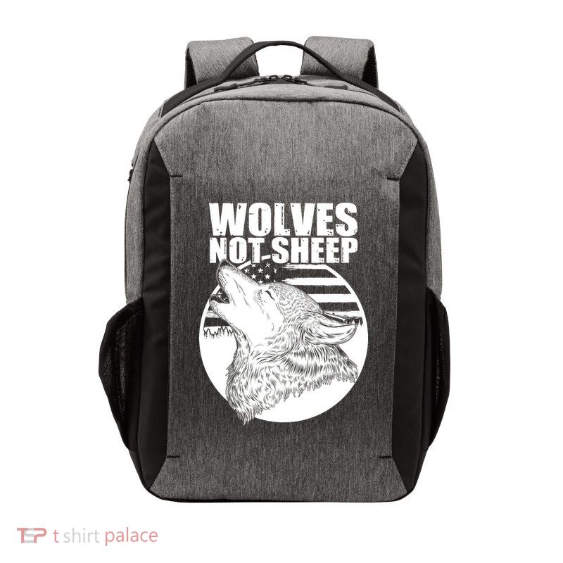 Wolves Not Sheep Vector Backpack