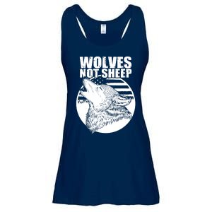 Wolves Not Sheep Ladies Essential Flowy Tank