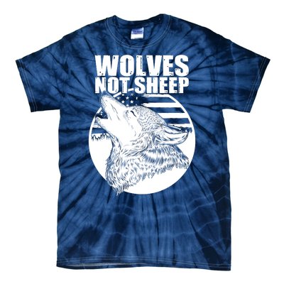 Wolves Not Sheep Tie-Dye T-Shirt