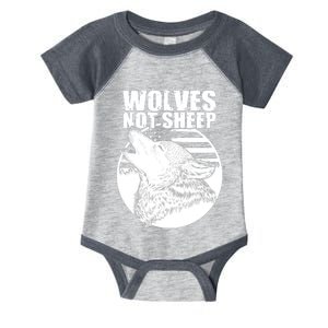 Wolves Not Sheep Infant Baby Jersey Bodysuit