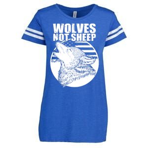 Wolves Not Sheep Enza Ladies Jersey Football T-Shirt