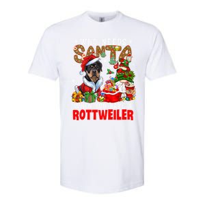 Who Needs Santa When You Have A Rottweiler Xmas Gnomes Gift Softstyle CVC T-Shirt