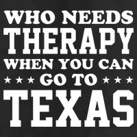 Who Needs Therapy When You Can Go To Texas Cool Comfort Performance Bucket Hat