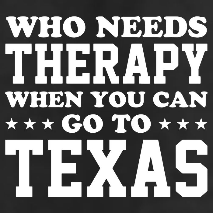 Who Needs Therapy When You Can Go To Texas Cool Comfort Performance Bucket Hat